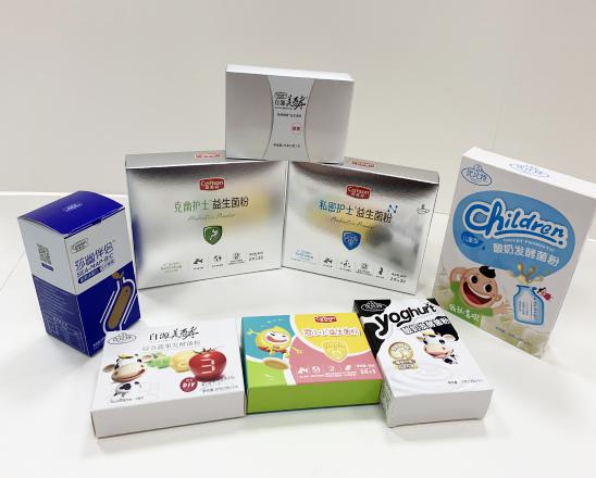 新民保健品包装盒、益生菌包装盒、酵素菌包装盒